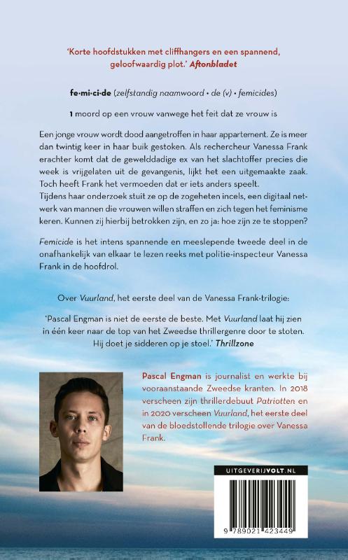 Achterkant van Femicide