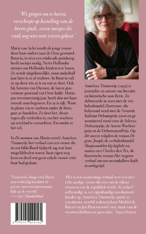 Achterkant van De mannen van Maria