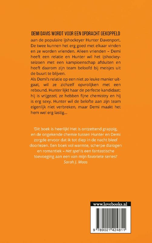Achterkant van Het spel