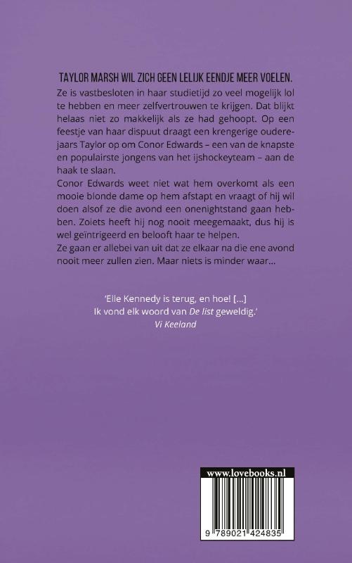 Achterkant van De list