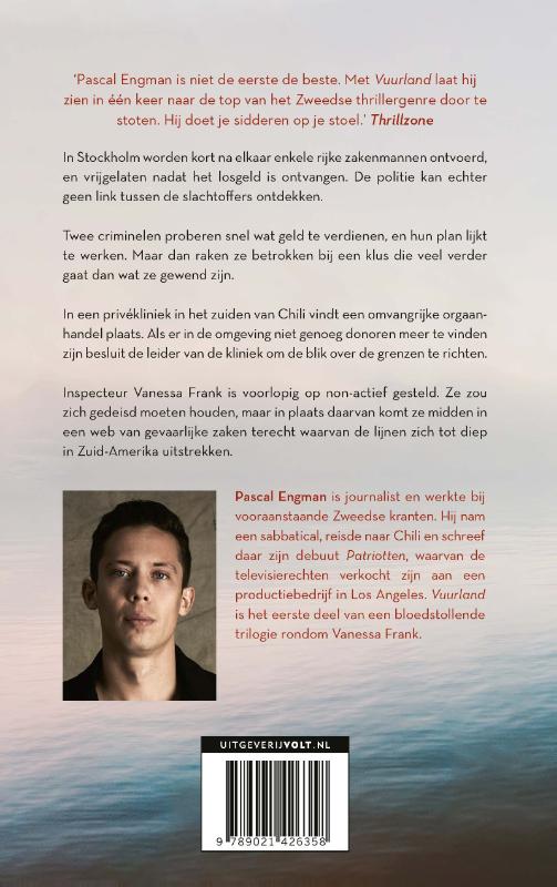 Achterkant van Vuurland