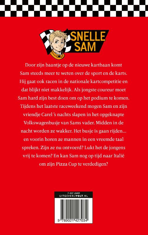 Achterkant van De ontvoering