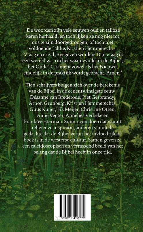 Achterkant van Een gesloten tuin, een verzegelde bron