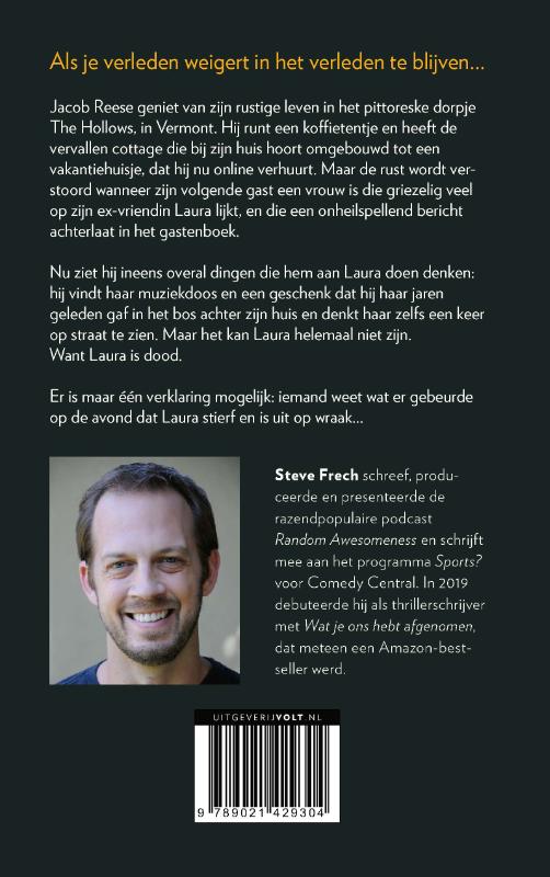 Achterkant van Wat je ons hebt afgenomen