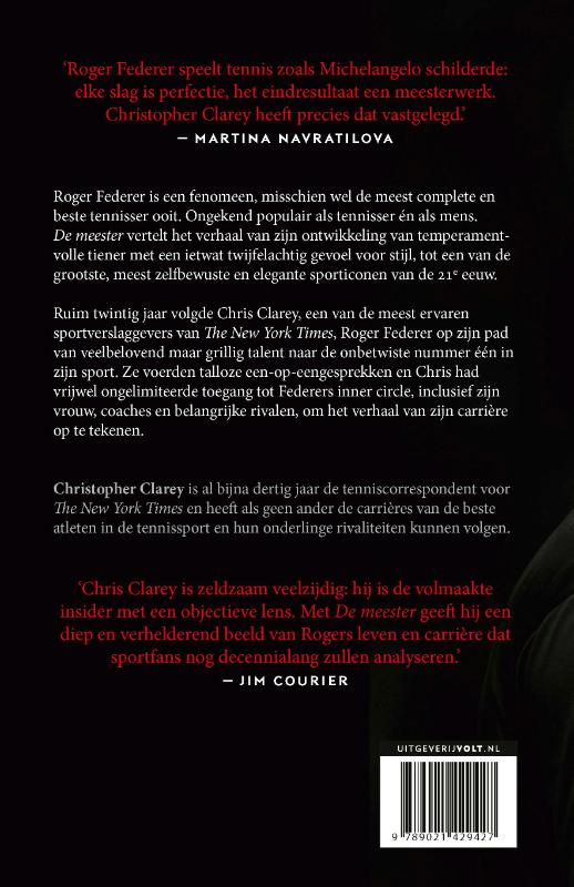 Achterkant van De meester