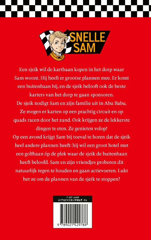 Achterkant van De rijke sjeik