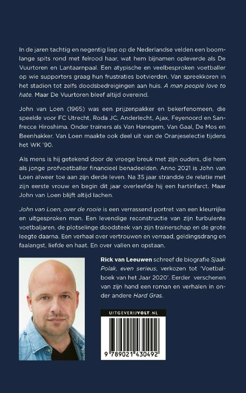 Achterkant van John van Loen