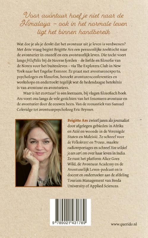 Achterkant van Waar is het avontuur?