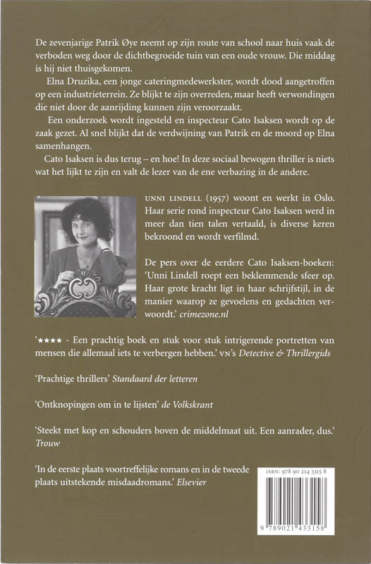 Achterkant van Honingval
