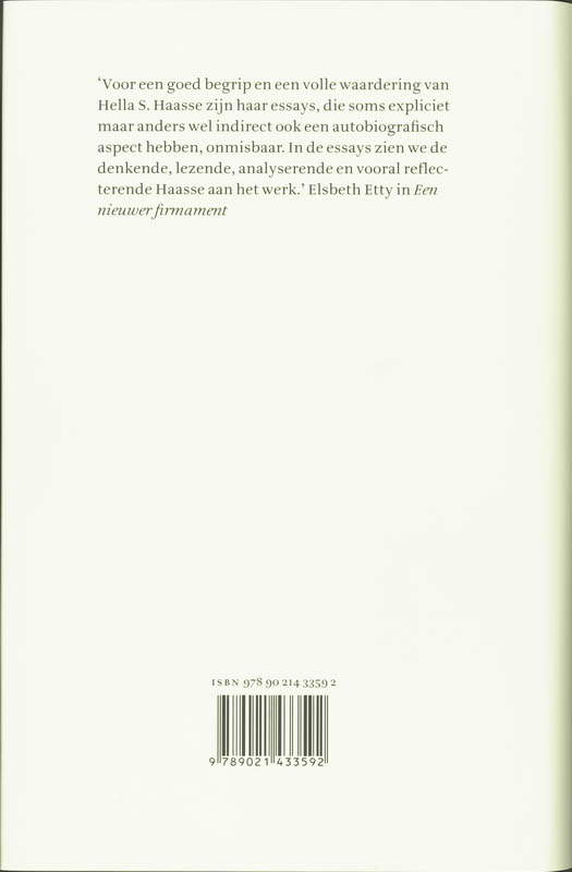 Achterkant van Uitzicht