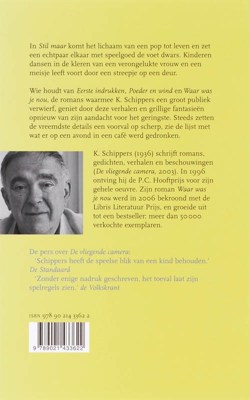 Achterkant van Stil maar