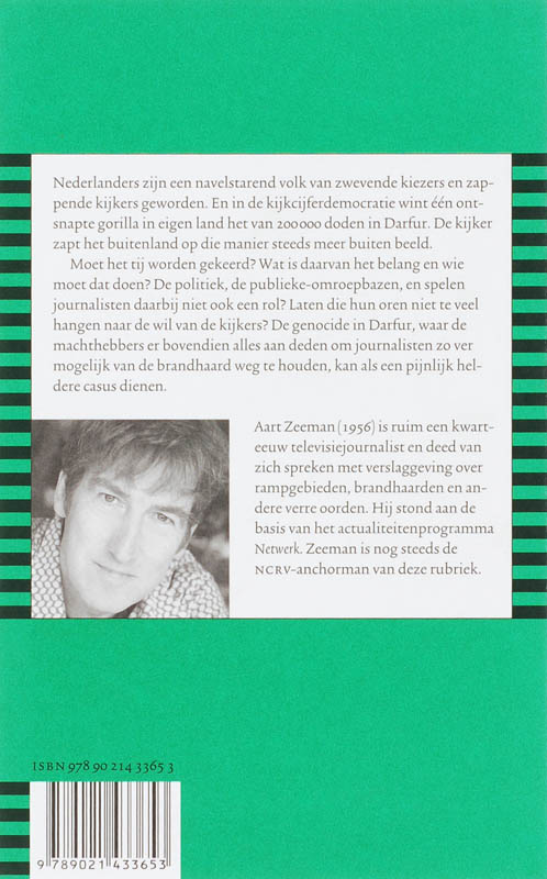 Achterkant van Tot zover Darfur