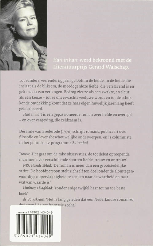 Achterkant van Hart in hart