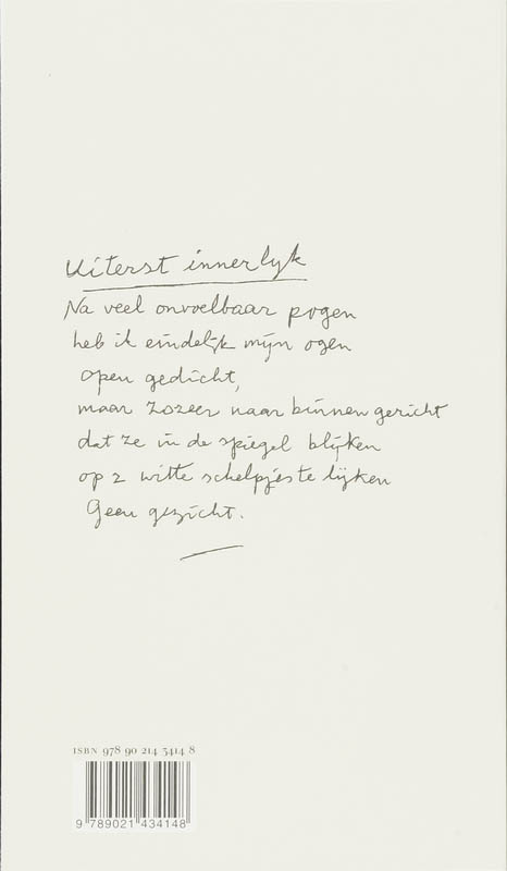 Achterkant van Nee, nog niet dood