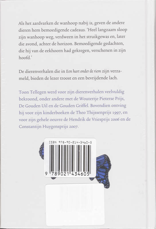 Achterkant van een hart onder de riem set 6 ex