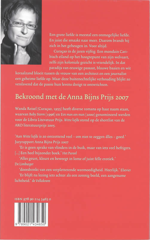 Achterkant van Witte liefde
