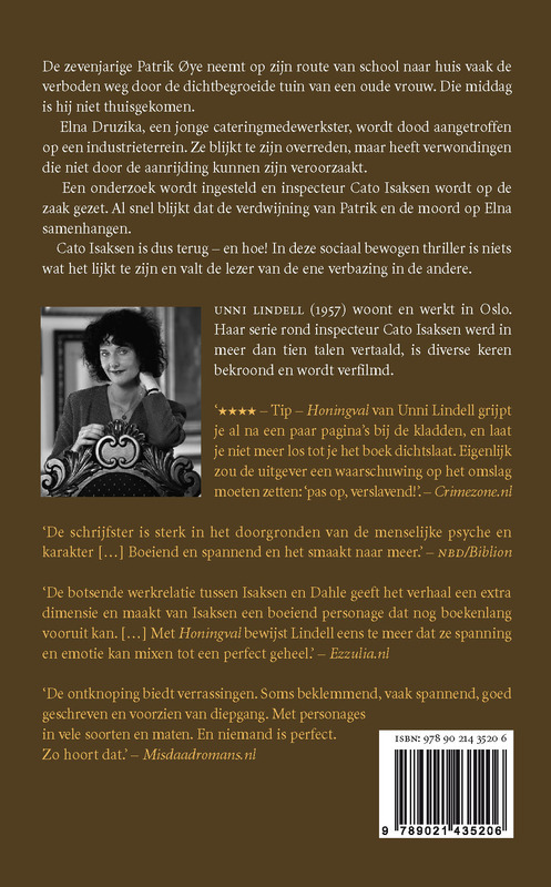 Achterkant van Honingval