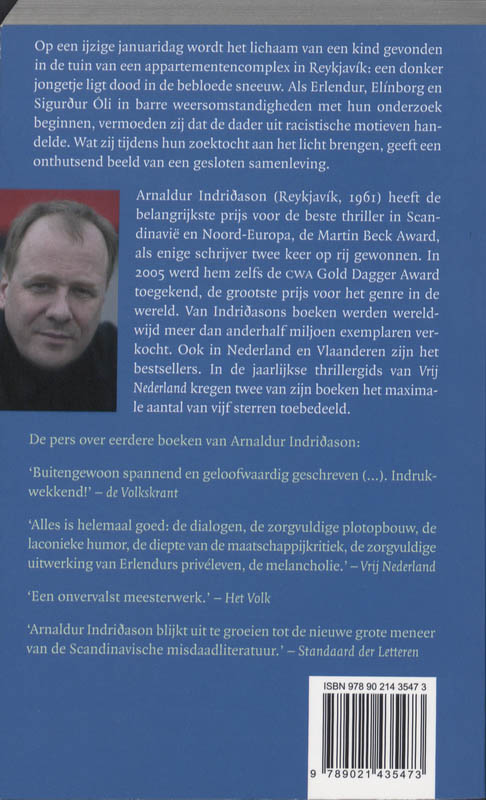 Achterkant van Winternacht