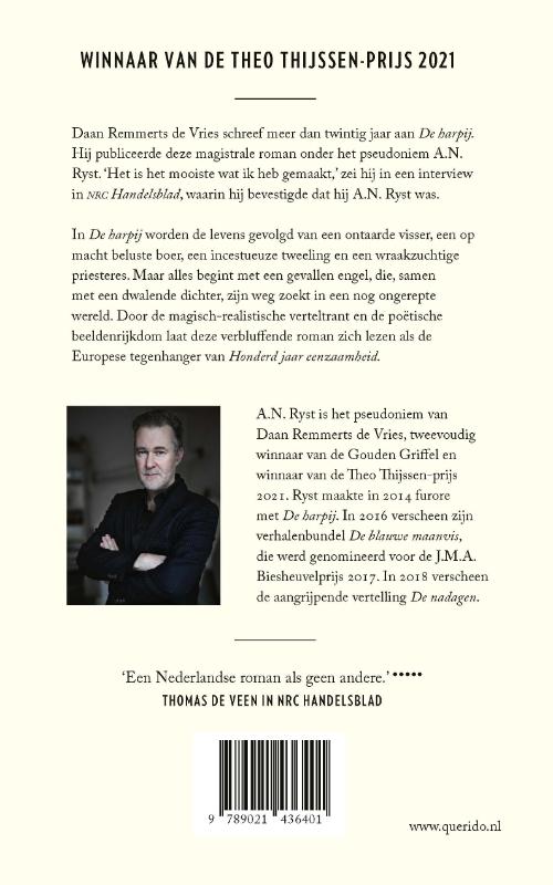 Achterkant van De harpij