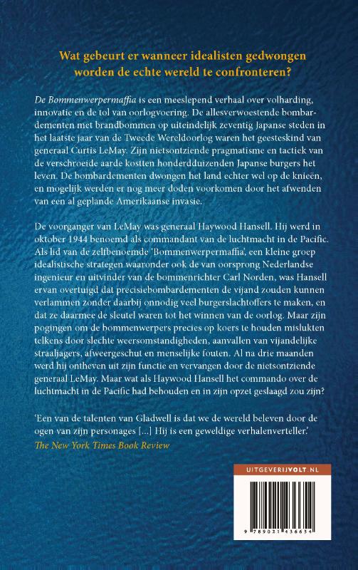 Achterkant van De Bommenwerpermaffia