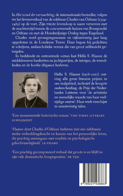 Achterkant van Het woud der verwachting