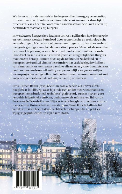 Achterkant van Waakzaam burgerschap