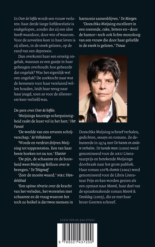 Achterkant van Over de liefde