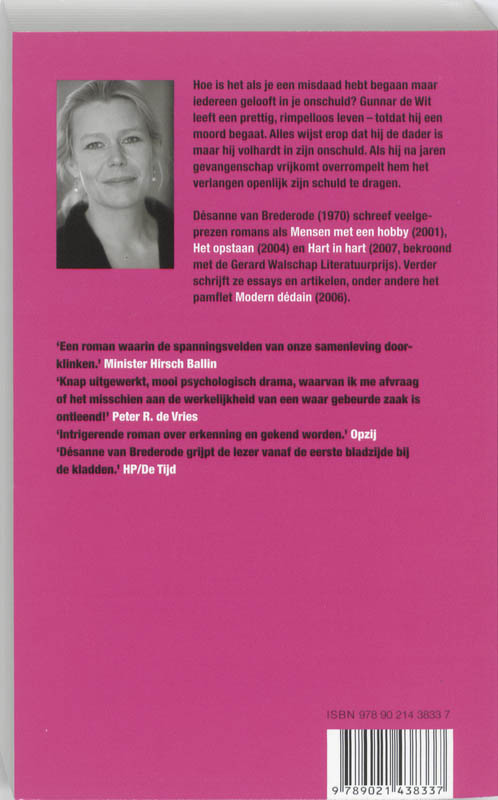 Achterkant van Door mijn schuld