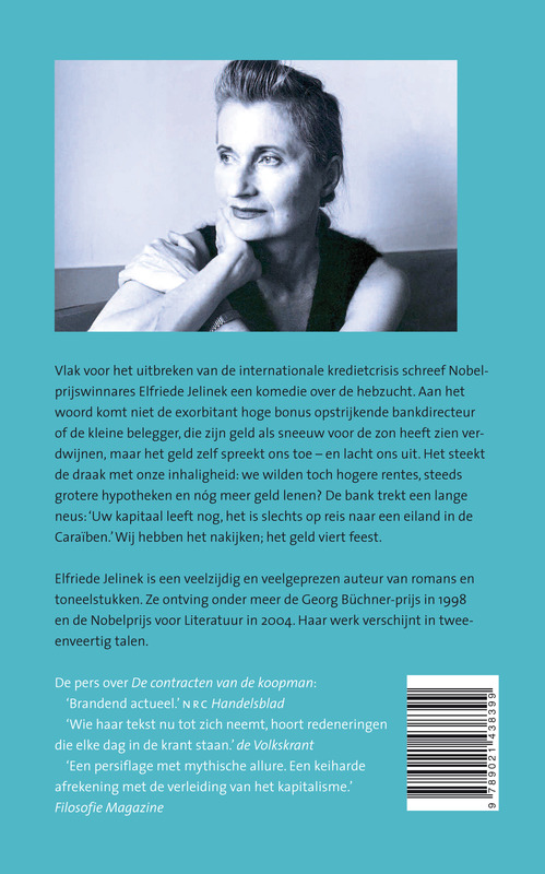 Achterkant van De contracten van de koopman