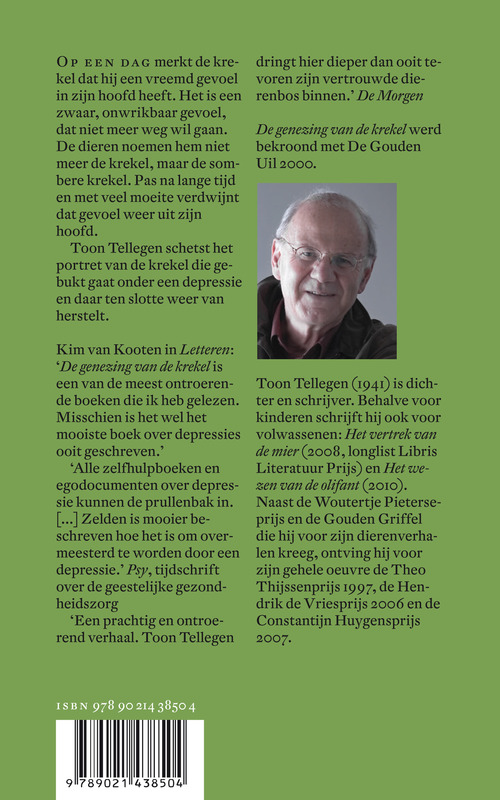 Achterkant van De genezing van de krekel