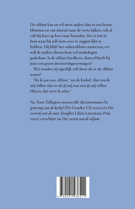Achterkant van Het wezen van de olifant
