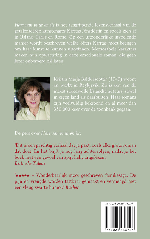 Achterkant van Hart van vuur en ijs