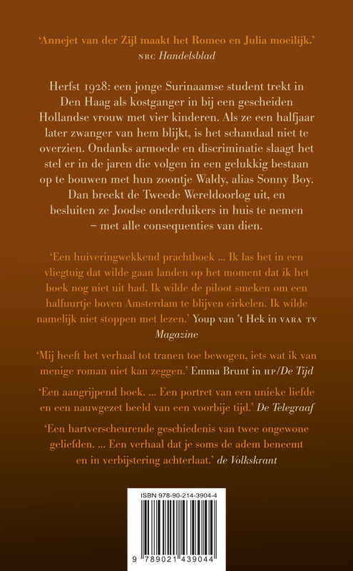 Achterkant van Sonny Boy