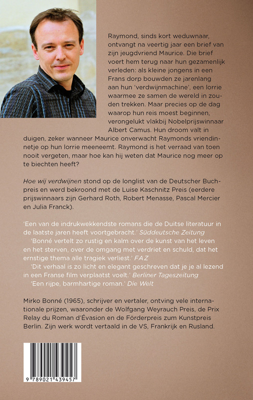 Achterkant van Hoe wij verdwijnen