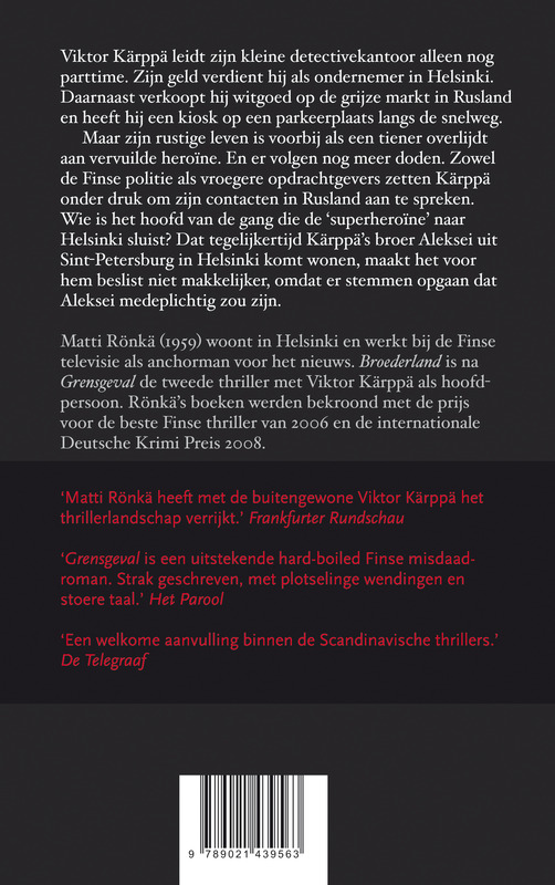 Achterkant van Broederland