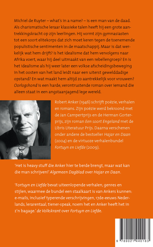 Achterkant van Oorlogshond
