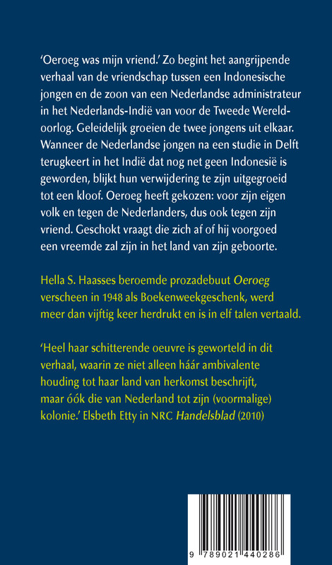 Achterkant van Oeroeg