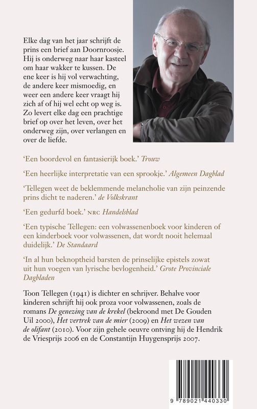 Achterkant van Brieven aan Doornroosje