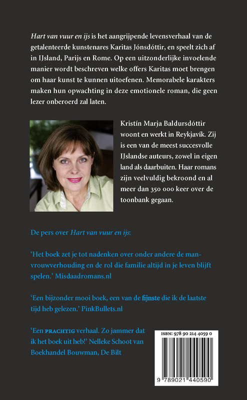 Achterkant van Hart van vuur en ijs