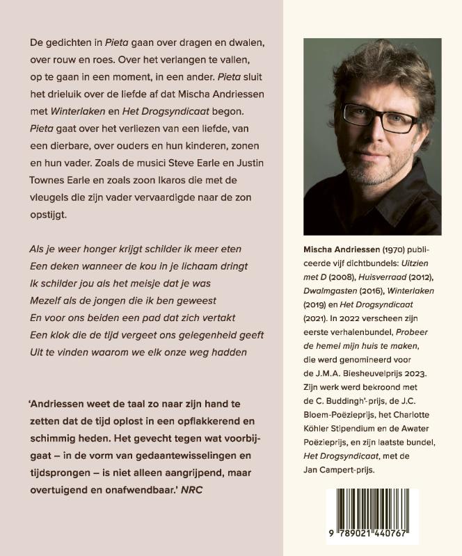 Achterkant van Pieta