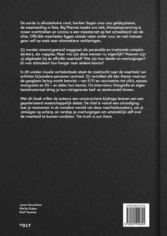 Achterkant van The Truth Is Out There