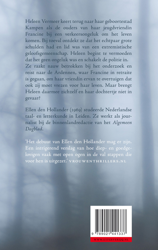 Achterkant van Door het vuur