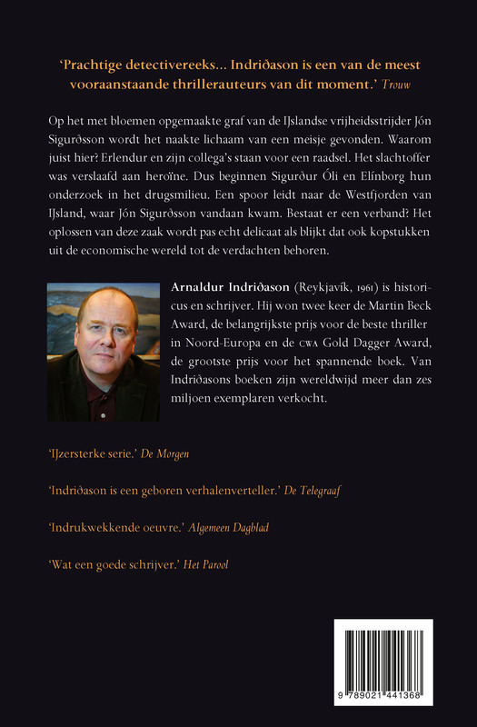 Achterkant van Grafteken