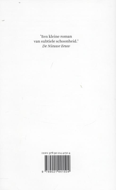 Achterkant van De verborgen bron
