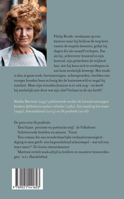 Achterkant van Op dit uur van de dag