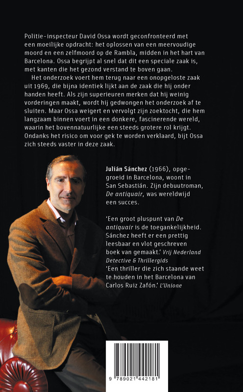 Achterkant van De stem van de doden