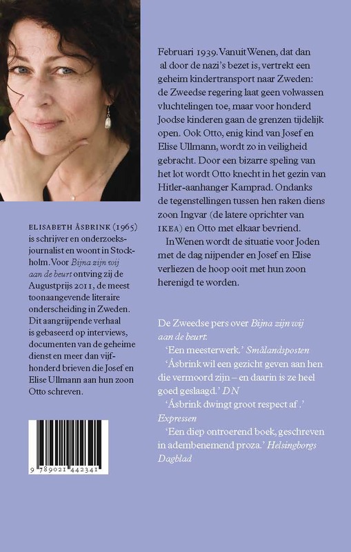 Achterkant van Bijna zijn wij aan de beurt