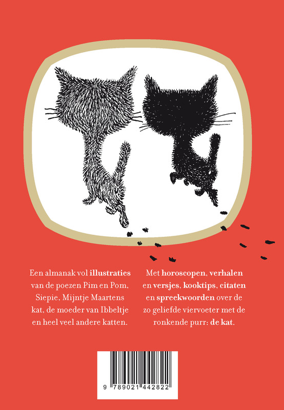 Achterkant van Kattenalmanak