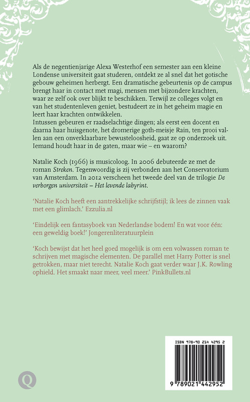 Achterkant van De erfenis van Richard Grenville