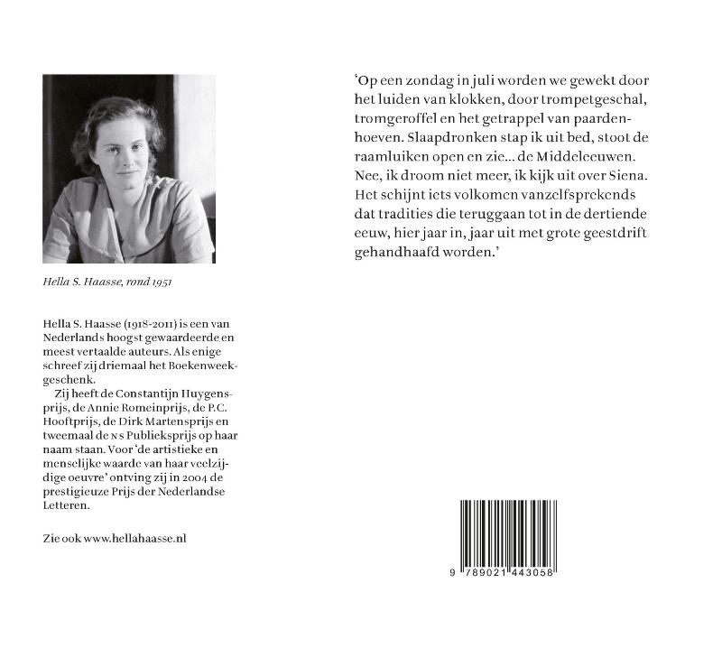 Achterkant van Klein reismozaïek